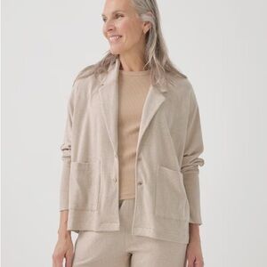 Pact Women's Airplane Relaxed Blazer | Small